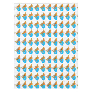 blue-tail mermaids tablecloth