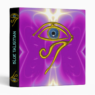 BLUE TALISMAN, black violet purple Binder