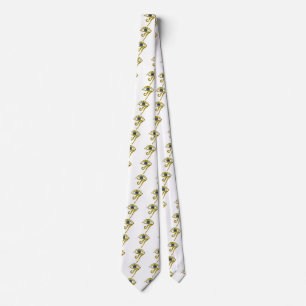 BLUE TALISMAN / GOLD HORUS EYE TIE