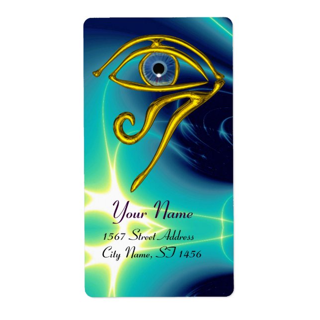 BLUE TALISMAN Horus Oeil Turquoise (Devant)