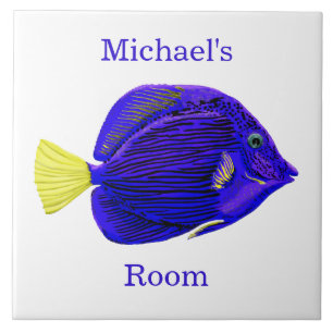 Blue Tang Fish Room  Tile