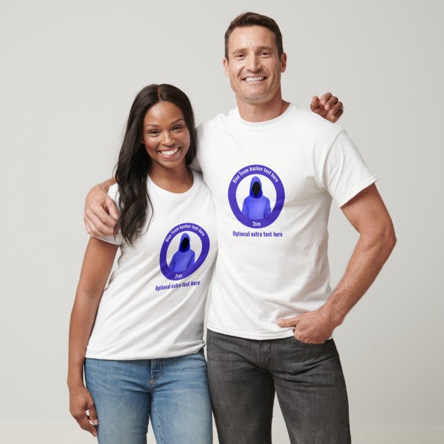Blue Team - Photo du Sweat - shirt à capuche de pi (Unisexe)