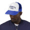 Blue teamwork makes the dream work slogan hat