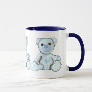 Blue Teddy Mug 2