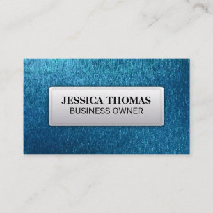 Blue Texture Background Business Card
