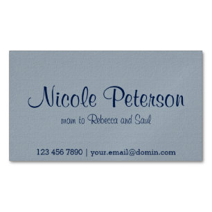 Blue Textured Mommy Card