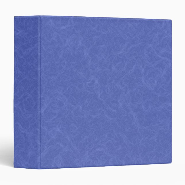 Blue textured pattern with swirling cloud binder (Front/Spine)