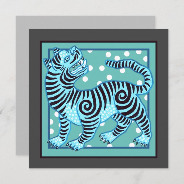 Blue Thai Tiger (Front/Back)