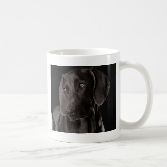 Blue the Weimaraner Coffee Mug (Right)
