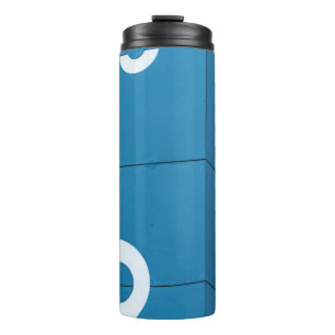 Blue Thermal Tumbler