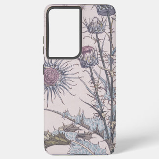 Blue Thistle Samsung Galaxy Case