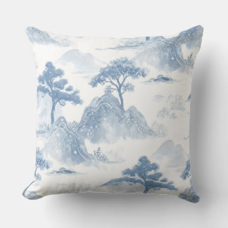 Blue Throw Pillow for couch