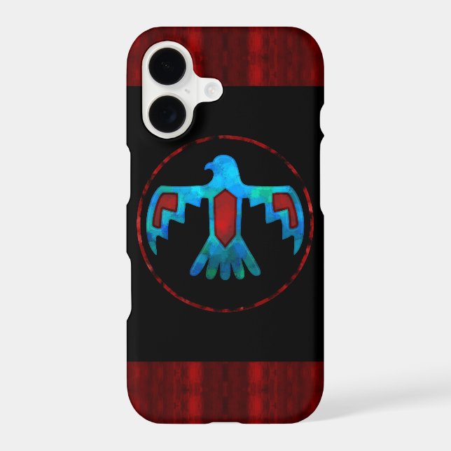 Blue Thunderbird Phone Case (Back)