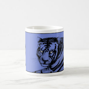 BLUE TIGER COFFEE MUG