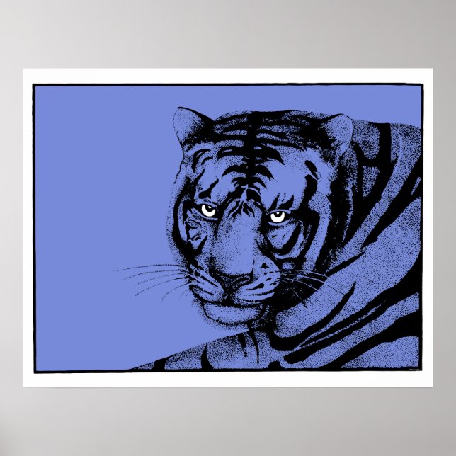 BLUE TIGER POSTER (Front)