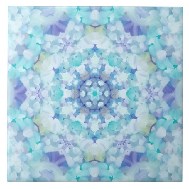 Blue Tile Mandala (Front)