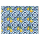 Blue tiles and lemons Amalfi Positano themed