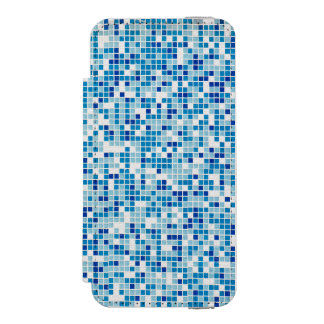 Blue tiles background incipio watson™ iPhone 5 wallet case