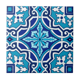 Blue tiles,Mediterranean tiles,majolica    Tile