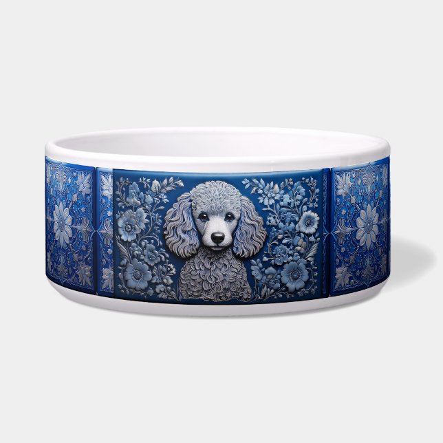 Blue Tin Poodle (Front)