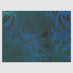 blue tissue paper
