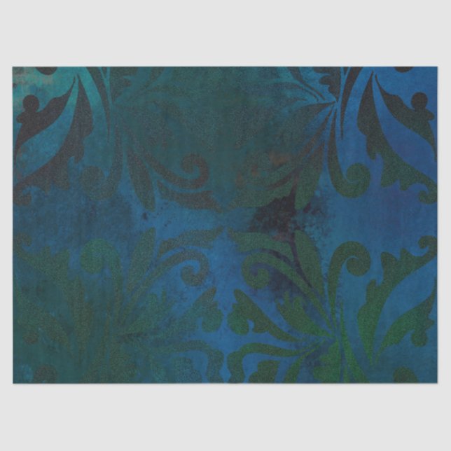 blue tissue paper (Front)