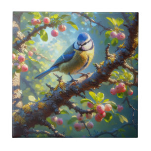 Blue tit 1 tile