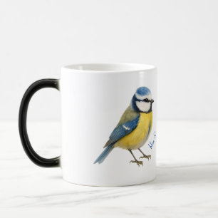 Blue Tit Bird Mug Nature Lover Gift