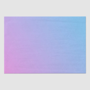 Blue to Pink Ombré Tissue Paper