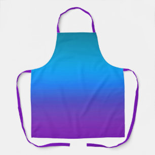 Blue to Purple Gradient Apron