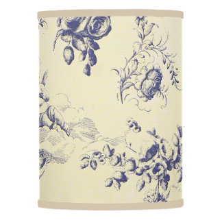 Blue Toile France Pays Cherub Motif