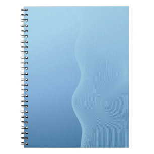 Blue Tone Notebook with Accents