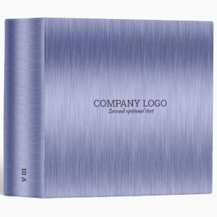 Blue tones brushed aluminum metallic texture binder