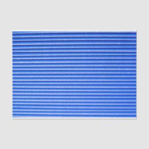 Blue Tones Geometric Stripes Tissue Paper