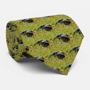 Blue Tongue Stumpy Australian Lizard, Neck Tie