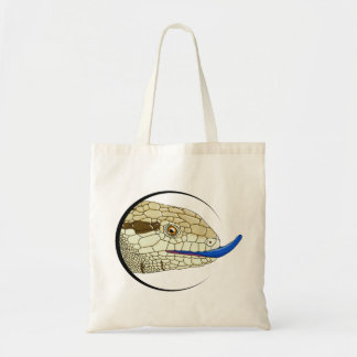 blue tongued skink (ij) tote