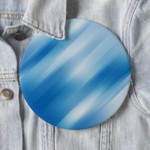 Blue topaz 6 inch round button