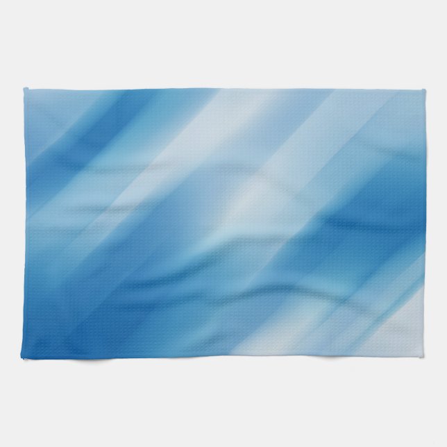 Blue topaz kitchen towel (Horizontal)