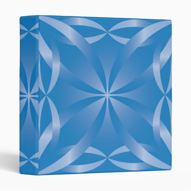 blue topaz pattern binder (Front/Spine)