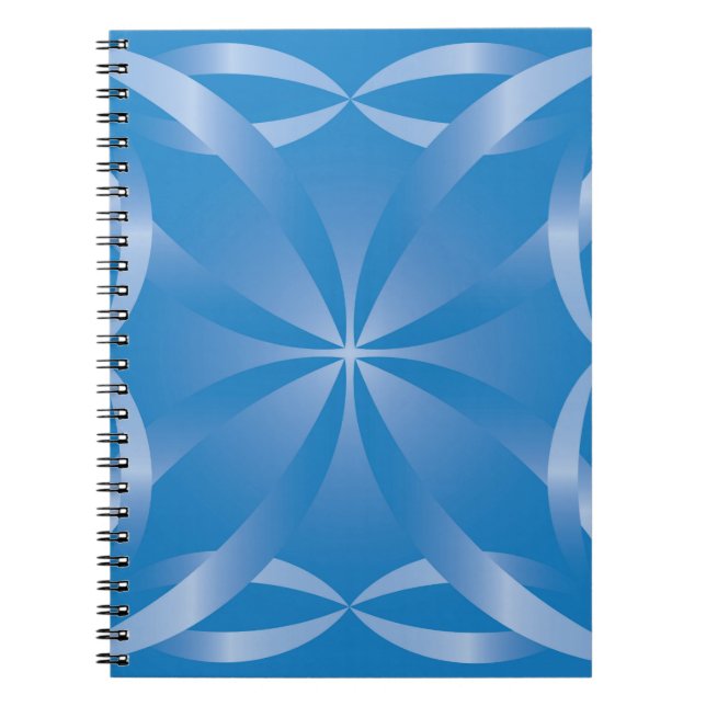 blue topaz pattern notebook (Front)