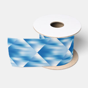 Blue topaz satin ribbon