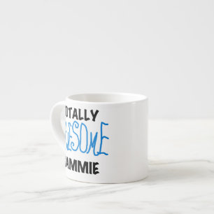 Blue Totally Awesome Gammie Gifts Espresso Cup