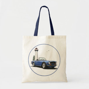 Blue TR6 Tote Bag