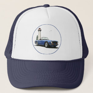 Blue TR6 Trucker Hat