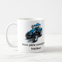 Blue tractor, Blue tractor, Mon père conduit un tr