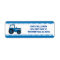 Blue Tractor Return Address Labels