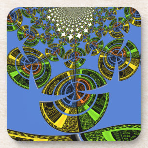 Blue tradition coaster