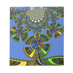 Blue tradition notepad