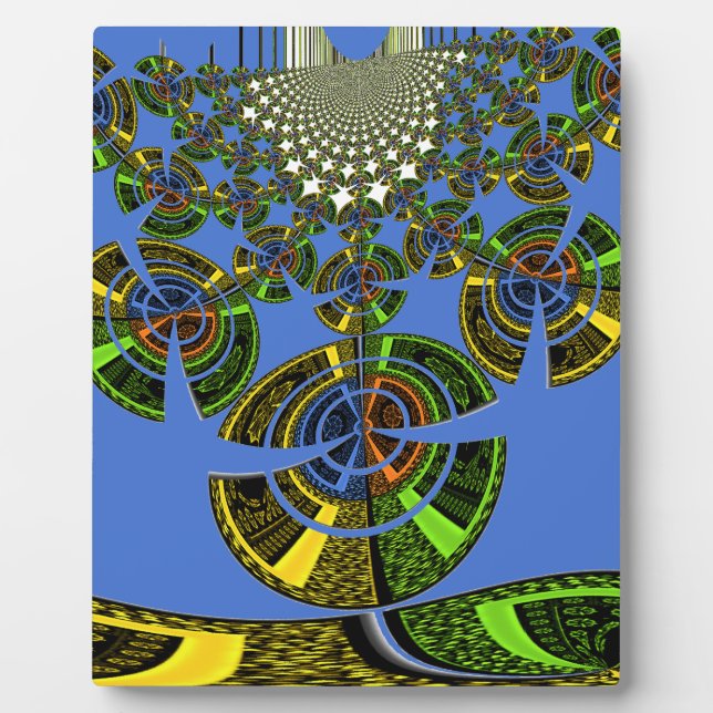 Blue tradition plaque (Front)