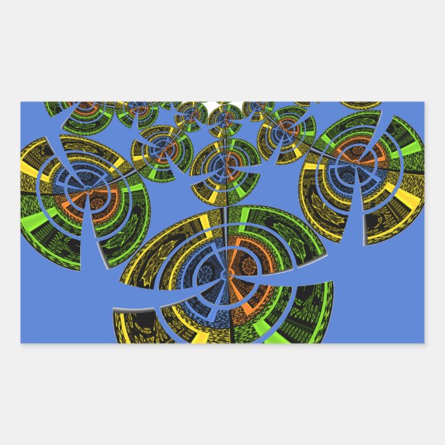 Blue tradition sticker (Front)